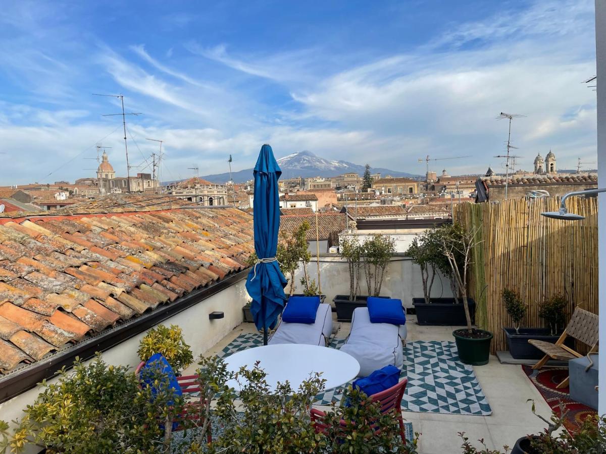 Scs Modern Luxury Penthouse Urg Apartment Catania Luaran gambar